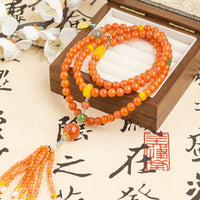 Load image into Gallery viewer, &lt;You&#39;s jewelry&gt;Exclusively customized SouthRedAgate sweater chain
