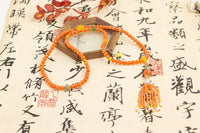 Load image into Gallery viewer, &lt;You&#39;s jewelry&gt;Exclusively customized SouthRedAgate sweater chain
