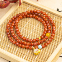 Load image into Gallery viewer, &lt;You&#39;s jewelry&gt;Exclusively customized SouthRedAgate multi-circle bracelet
