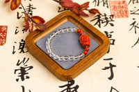 Load image into Gallery viewer, &lt;You&#39;s jewelry&gt;Exclusively customized white crystal cinnabar bracelet
