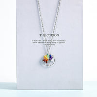 Load image into Gallery viewer, Crystal Pendant Amethyst Tree of Life Pendant with Leather Cord Accessories Rose Quartz Citrine Necklace
